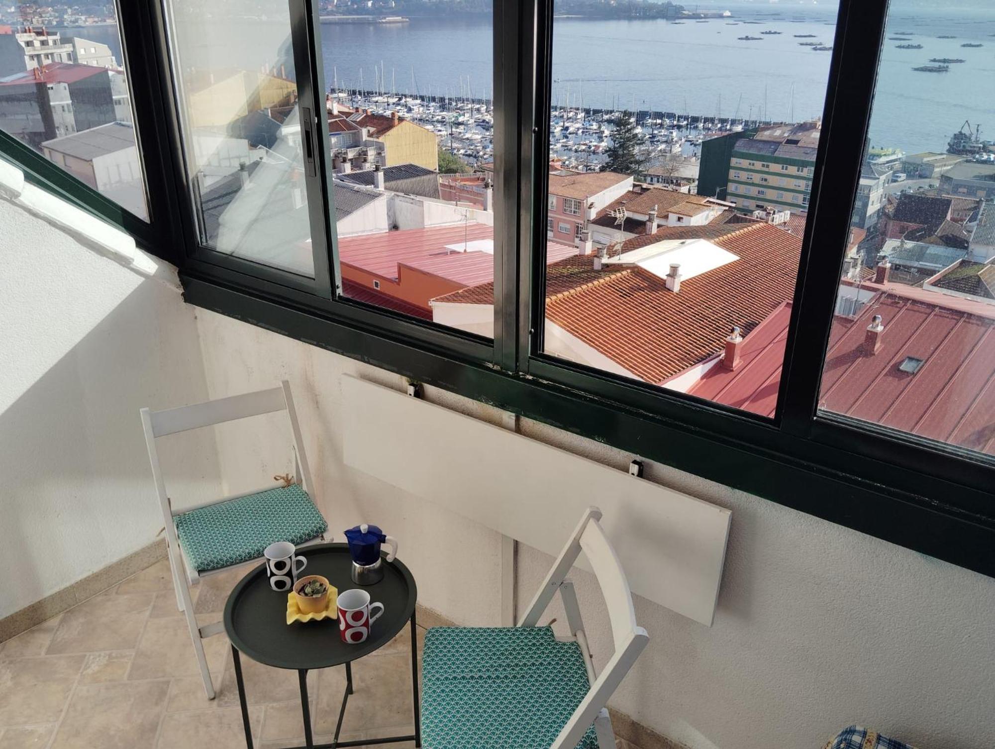 Apartamento Las Gaviotas Apartman Moaña Kültér fotó